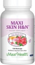 Håret Hud og negler vitaminer for kvinner og menn med hyaluronsyre, Biotin, vitamin A, probiotika - Hårvitaminer for hår tap og vekst Supplement for å støtte kroppen kollagen, 120 Caps