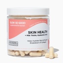 Hudpleie Supplement | Forhindre tap av kollagen | Fremmer ungdommelig utseende og lysere hud | Active Silymarin, Hyaluornic Acid, Collagen Peptides | Vegansk kapsler (90)