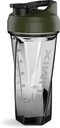 HELIMIX 2.0 Vortex Blender Shaker Flaske holder opp til 28oz | Ingen blandingskule eller Whisk | USA laget | Bærbar pre trening Whey Protein Drink Shaker Cup | Blander Cocktails Smoothies Shakes | Topp Rack Safe