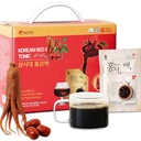 SamSiDae Korean Red Ginseng Tonic – 6-årers voksende røtter med Jujube & Cornus Frukt Ekstrakt – Koffeinfri Herbal Supplement – Støtter energi og immun helse – 20 behagelige daglige pukker