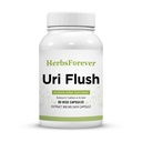 Herbsforever Uri-Flush kapsler Ayurvedic Herbal Supplement støtter sunn nyrefunksjon og urinveistraktfunksjon 90 Vege Kapsler 800 Mg Hver