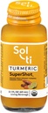 Sol-ti organisk gurkemeie SuperShot Drink, svart pepper forbedrer absorpsjon og biotilgjengelighet av curcumin i gurkemeie til hjelp i felles støtte, Superfood, 12 Pack (2,1 Fl oz)