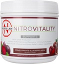 Nitric Oxid Drikkepulver - Premium Beet Root pulver - Nitric Oxid Supplement pulver for menn og kvinner - 60 Serveringer