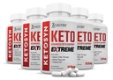 (5 Pack) Ketosyn keto ACV Ekstreme piller 1675 MG keto støtte blanding kapsel alternativ til keto ACV gummier formulert med Apple Cider vinegar Extra Jomfru olivenolje pulver grønn te blad 300 kapsler