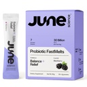 Balanse + Relief | Fast Melt Pre + Probiotic for Mood & Stress - BlackBerry Flavor, 30 pulversekk