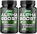 Testosteron Booster for menn - Mannlig Enhancement Supplement - Test Booster for Endurance, Drive, Stamina, Styrke, Størrelse, Libido & Lean Muskelvekst - støtter sunn blodsirkulasjon - 120 piller