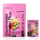 PowderVitamin Electrolytes pulver Plus, keto, bringebær sitronade, sukkerfri, rosa Himalayan salt, 1000 mg kalium, 120 mg kalsium, 120 mg magnesium, ikke-GMO, null kalorier, (16 Hydration Packets)