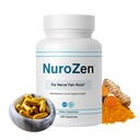Nerve Support Supplement - Alpha Lipoic Acid, B1, B6, B12, rengjøring av MSM, Turmeric - Avansert nevropati støtteformula for nerve helse, Tingling & Discomfort Relief - 120 kapsler