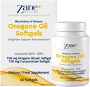 130 mg Carvacrol - 150 mg Oregano olje per Softgel. Verdens høyeste konsentrasjon Oregano oljekapsel. Zane Hellas Oregano Oil. Softgel inneholder 30% gresk essensiell olje av Oregano. 120 Softgels.