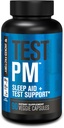 Jacked Factory Test PM Testosteron Booster & Sleep Aid Supplement for menn, fremme gjenoppretting, muskelvekst, 90 naturlige veggie piller - 60 tall (pakke av 1)