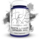 Nootropics Depot N-Acetyl L-tyrosin kapsler | 350 mg | 240 greve | NALT | Aminosyre Supplement | Naturlig Supplement | Støtter hukommelse, læring, fokus, sunn stressnivå