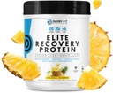 Derby Fit Elite Recovery Protein Rent, Lav carb Recovery Protein pulver for kvinner og menn - Glutenfri, Vegan, Dairy Free, Pineapple Delight - 20 Services (Pack of 1)