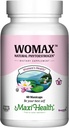 Menopause Supplements for kvinner Hot Flashes & Night Sweats - Hormon Balance, Menopause Relief for kvinner & Perimenopause Support - med svart cohosh, DIM & rød Clover - Womax - 60 Ct