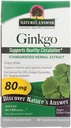 Naturens svar Ginkgo Leaf Vegetariske kapsler, 60-talls