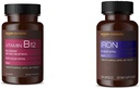 Elementer Vitamin B12 Metylkobalamin 5000 mikrog Berry Flavored Lozenges og Elementer Jern 18 mg Kapsler