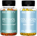 SHIZAM Retinol Multi-Vitamin & Collagen w Biotin Gummies i Combo