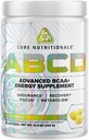 Core Nutritionals Platinum ABCD Advanced BCAA Energy Supplement, forbedrer utholdenhet, gjenoppretting og fokus 30 Serveringer (Lemon Drop)