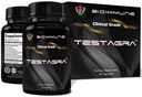 TESTAGRA Testosteron Booster for menn. 10X Konsentrert- 90 kapsler - Øke Lean Muscle Energy Drive Styrke. Saw Palmetto, Tribulus, Tongkat Ali, Horny Goat Weed, Sink