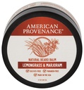 Amerikansk Provenance Premium Natural Beard og Mustache Balm for menn med Shea Butter, Jojoba olje, Argan olje - Grooming Balm som betingelser, Moisturizes og Strenthens Beards og Mustaches av enhver lengde | Lemongrass & Marjoram, 2 oz (Pack of 1)