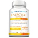 Godkjent Science Energysyl - Kaffe - med adaptere, B-vitaminer, og bioperin - 1 måneds forsyning - 60 kapsler - laget i USA