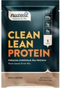 Nuzest - Pea Protein Powder - Clean Lean Protein, Premium Vegansk Plant Basert Protein Powder, Dairy Free, Glutenfri, GMO Gratis, Naturlig søte Protein Shake, ekte kaffe, 1 servering, 0,9 oz