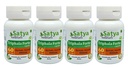 Triphala Forte Capsules 500 mg. 60 Veg. Capsule | Amalaki, Haritaki, Bibhitaki Extract Capsules for menn og kvinner | Ayurvedic Herbal Supplement / Remedies | 10:1 Forte (4 flasker med 60 Capsules)