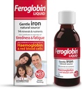 Feroglobin Gentle Iron og næringsstoff væske - Redusere tretthet og tretthet | opprettholde helse og vitalitet | Naturlig jernkilde