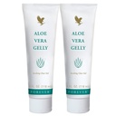 Forever Living - Aloe Vera Gelly - Pure Aloe Gel til Sooth, Moisturize og Condition - Vegan og Glutenfri - 4 fl oz (Pack of 2)