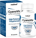 CyanoVir – Advanced Immune Support Formula – Quercetin, Luteolin, Apigenin, EGCG – fremmer immunhelse, cellulær beskyttelse og respirasjonsfunksjon – laget i USA