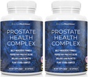 Prostata Health Supplement for menn En Kompleks med Sag Palmetto Multi-Ingredient Formula, 30 Synergistiske vitaminer og urter å støtte prostata og urinveistrakt helse, to flaskepakke 40 dagers forsyning!