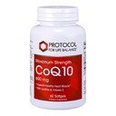 PROTOCOL FOR LIFE Balance CoQ10 600mg - med vitamin E & Soy Lecithin - CoQ10 Supplement - Halal & Egg Gratis - 60 Softgels