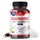 Glukosamine Chondroitin MSM - Joint Mobility Support Supplement Forbedret med kollagen, Hyaluronsyre, vitamin D3 | 150 Kapsler