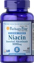 Puritans Pride Flush Free Niacin Inositol Nikotinat 1000 Mg-60 kapsler, 60 greve