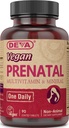 Deva Vegansk Prenatal Multivitamin og Mineral - 90 tabletter, 2 pakker