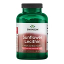 Swanson Sunflower Lecithin - Herbal Supplement som fremmer sunn hjernefunksjon - Naturlig formel som støtter hjerte helse og sunn lipidbalanse - (90 Softgels, 1200mg Hver)