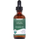 Herb Lore Organic Alfalfa Leaf Tinktur - alkohol gratis flytende urte støtte Supplementsdråper for graviditet, laktasjon og total velvære (2 fl oz)