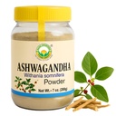 BASIC AYURVEDA Ashwagandha Root Powder | Withania Somnifera Herbal pulver for smoothies, Tonics & oppskrifter | Naturlig ayurvedisk Ingredient | Ingen fyllstoffer, Ingen tilsetningsmidler | 7,05 Oz (200g)