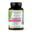 Emerald Labs Women's 45 + klinisk multi - Multivitamin for omfattende støtte, bein og hjerte helse * - Designet for kvinner 45 + - Glutenfri og vegetarian - 120 Grønnsaker Kapsler (30-dagers forsyning)