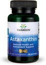 Swanson Astaxanthin Eye Vision Hjerne Helse Helse Antioksidant Støtte Supplement (Astaxanthin 4 mg) 60 Softgels Sgels