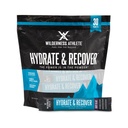 Wilderness Athlete - Hydrate & Recover | Liquid Hydration Packets Electrolyte Drink Mix - gjenopprett raskere med Bcaas - 30 Single Servering Hydrate Packets (Berry Blast), 0,49 Ounce (Pack of 30)