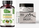 Moringa Turmeriske kapsler og Himalaya Shilajit kapsler