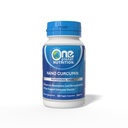 En Planet Nutrition Nano Curcumin 500 mg Veggie kapsler (60 Serveringer), Nano for høy absorpsjon, støtter total velvære, ikke-GMO, Vegan, Glutenfri