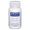Ren innkapslinger P5P 50 - Aktiv vitamin B6 - Støtter energimetabolisme og hjernens helse* - Glutenfri og ikke-GMO - 60 kapsler
