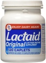 Lactaid opprinnelig styrke Lactase Enzyme Supplement, Caplets - 120 ea