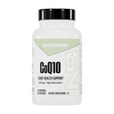 NutraBio CoQ10 kosttilskudd, sunn hjertefunksjon og celleformig energiproduksjon, 100 mg - 60 kapsler