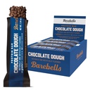 Barebells Protein Bars Sjokolade Dough - 12 greve, 20g High Protein Behandler - Sjokolade ernæringsbar med 1g Total Sukker - On-The-Go Frokost eller post-Workout Snack
