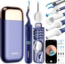 BEBIRD Fleksibel ørebøyle verktøyet kamera, FSA HSA kvalifiserte elementer, trådløs smart visuelt ørerensesett med 13-piece tips, HD-kamera øredobber med Tweezers, øredobber Plus B31R øredobbere