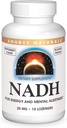 Kilde Naturals NADH 20 mg, økt energi og mental varsling*, 10 Lozenges