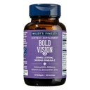 Wiley's Finest Wild Alaskan Fish Oil Bold Vision - Fish Oil Eye Helse Supplement med Lutein, Zeaxanthin, Bilbær, Omega-7, Vitamin E, og sink - 60 Softgels (30 Serveringer)
