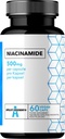 APOLLO'S HEGEMONY vitamin B3 (Niacinamide) 500mg - 60 kapsler - 2 måneds forsyning for forbedret metabolisme og nervefunksjon - Diett Supplement
